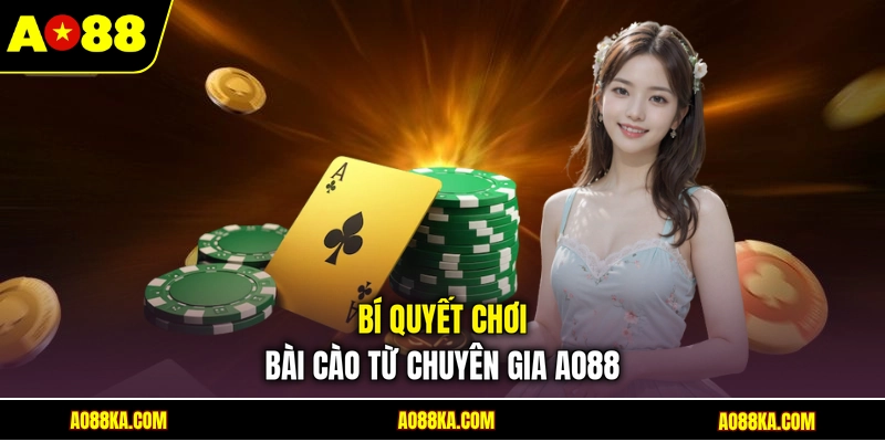 Bí quyết chơi bài cào từ chuyên gia AO88